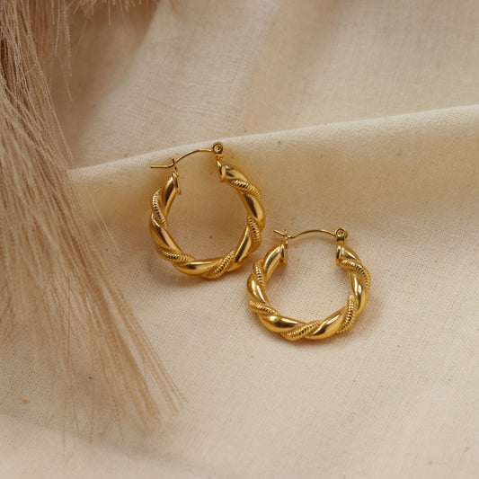 Amber Hoops